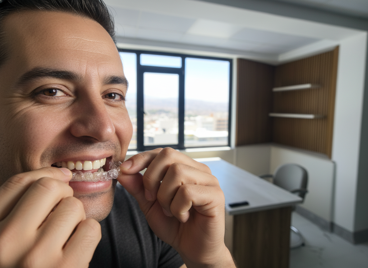 Ortodoncia Invisible para una estética discreta y resultados rápidos.